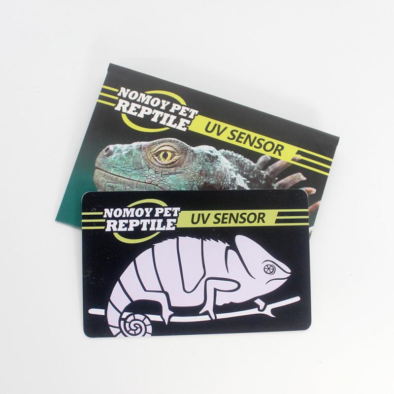 10 Seconds Detection Of Crawler Pet UVB UV Test Card UV Life Detection Test Card Habitat Lighting Reptiles & Amphibians Pet P