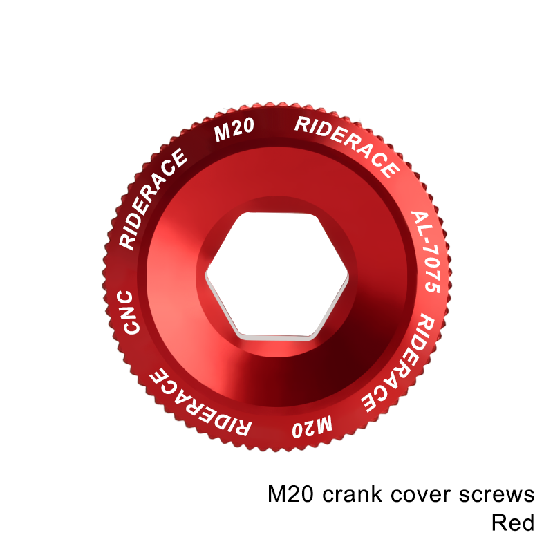 Boulon de fixation de bras de manivelle de vélo, écrou de pédalier en alliage d'aluminium, couvercle de manivelle de vélo vtt, bouchon à vis M18 M20 boulon pour capuchon de boulon de manivelle Shimano: violet