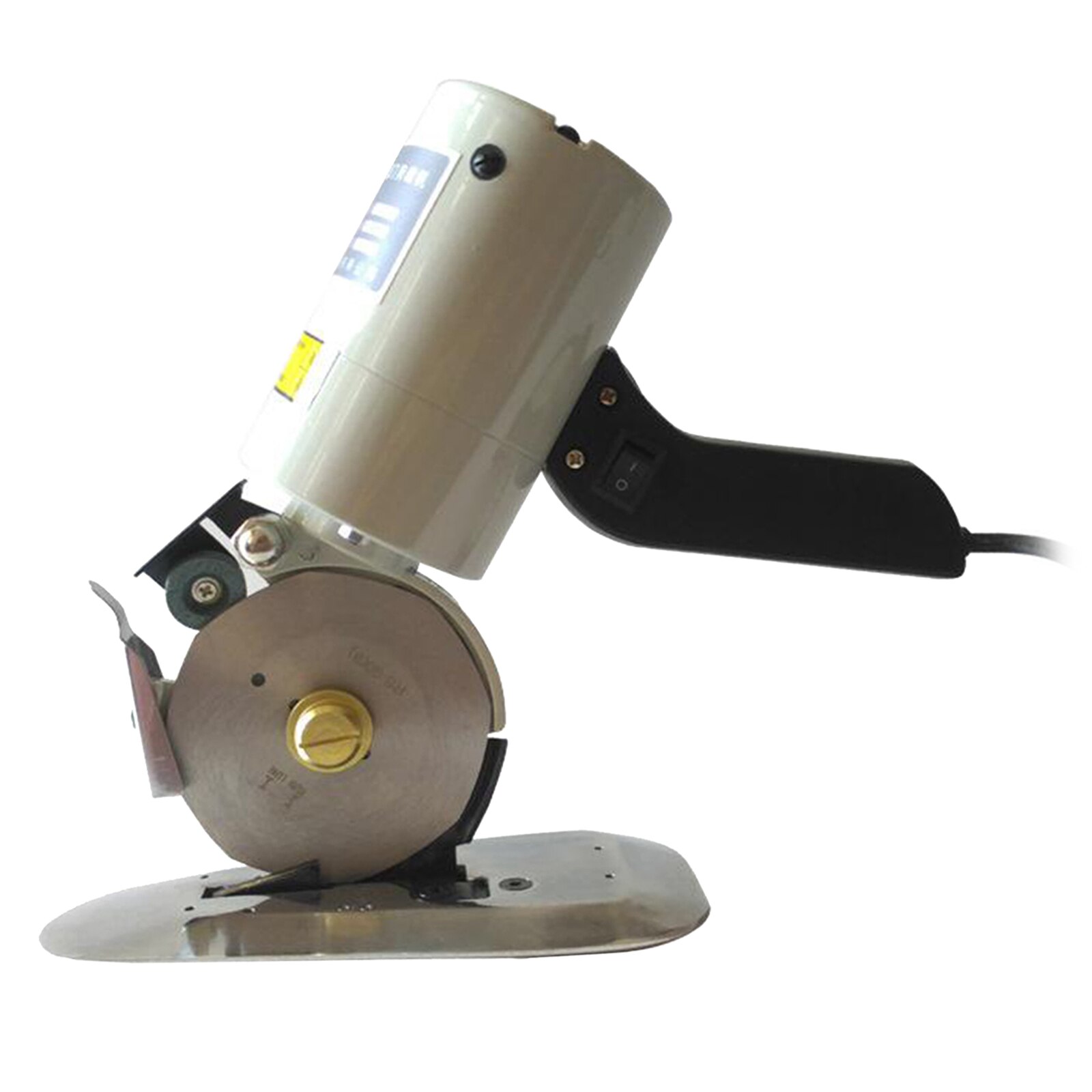 Electric Cloth Cutter 90mm Blade, Rotary Blade Fabric Cutting Machine, Electric Rotary Scissors for Multi Layer Leather Wool