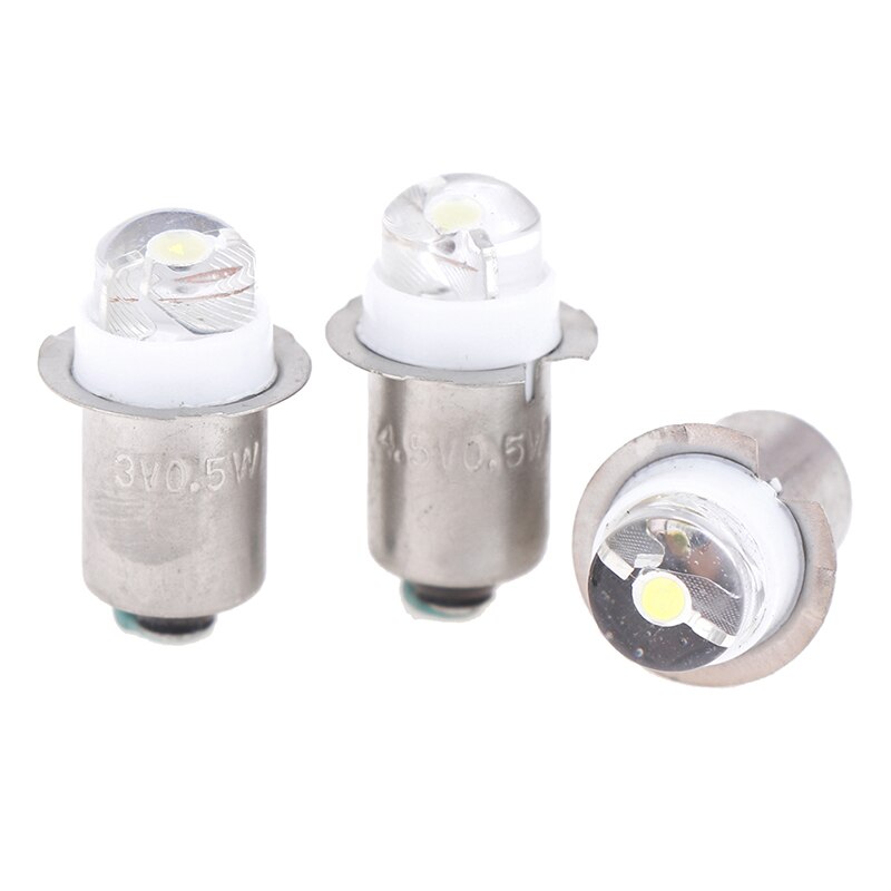 LED Glühbirne P 13,5 S 0,5 W Arbeit Licht Taschenlampe Ersatz LED Arbeit 3V 4,5 V 6V 50000 warm Weiß