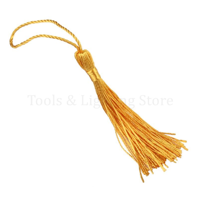 Boeddha kralen decoratie polyester kwasten met ophangring zijden naaigarnituur decoratieve sleutel kwasten voor hanger thuis: Dg