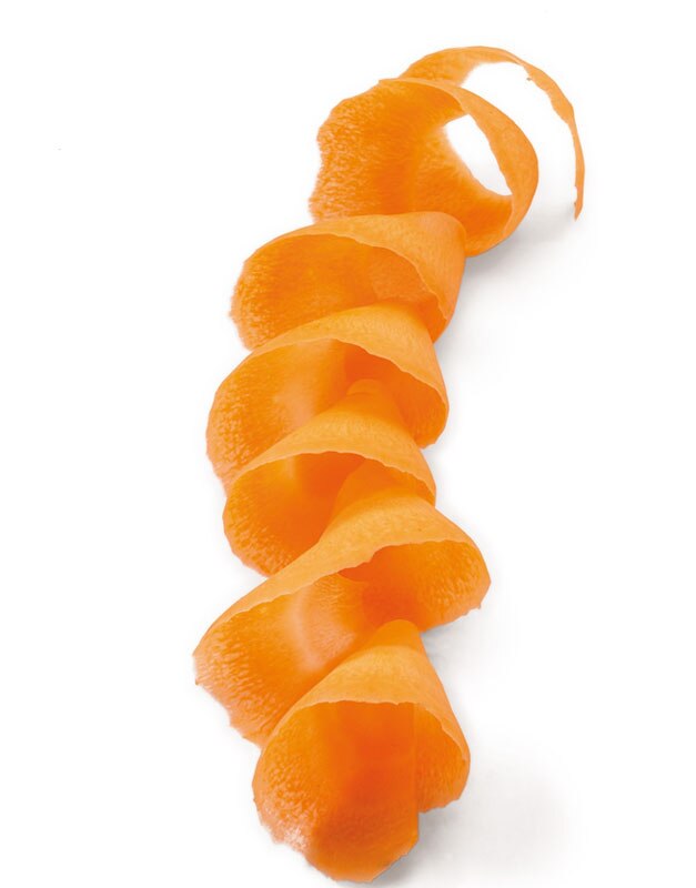 ! 1 Uds. Cortador en espiral de zanahoria, dispositivo de corte en forma de embudo, utensilios de cocina, plato de fruta fresca con rollo de flores