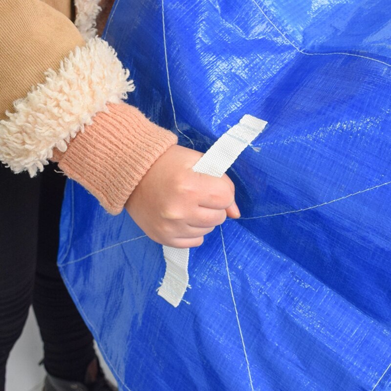 Large Canvas Garden Waste Bag | Reusable Leaf & Yard Debris Collector With Handles