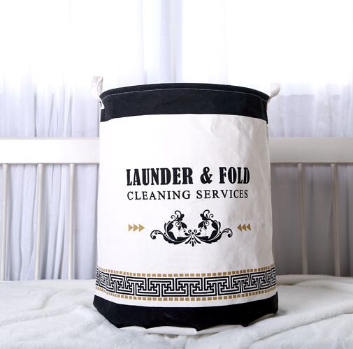 Wasmand Vuile Kleren Waszak Speelgoed Mand Opvouwbare Opbergtas Waterdichte Thuis Organisator Hoge Capaciteit Diversen Emmer: Flower vine