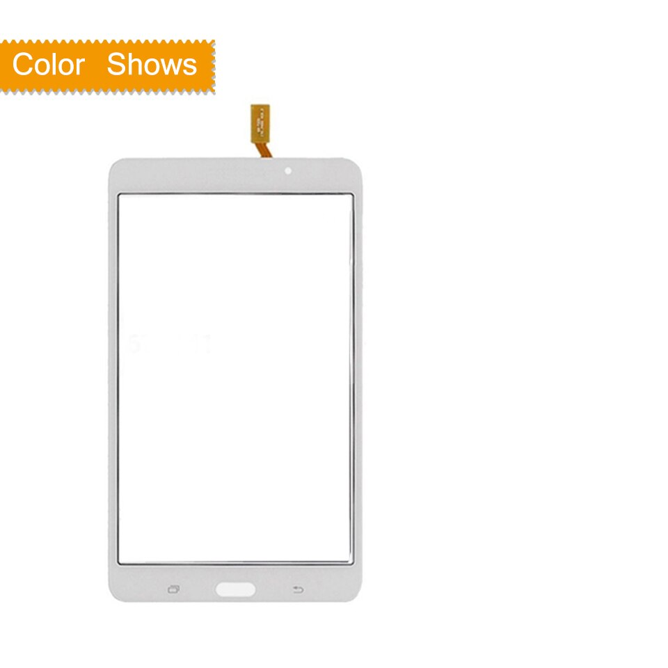 Pantalla táctil original para Samsung Galaxy Tab 4 7,0 SM-T230 T230 SM-T231 T231 pantalla táctil digitalizador Panel táctil de cristal frontal: T230 white no gift