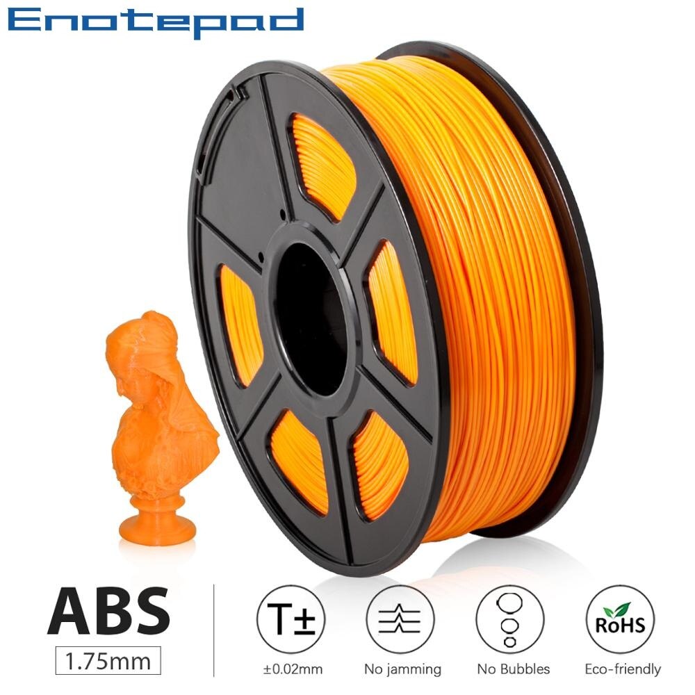 Filamento ABS enopad, colores completos, 1kg, 1,75mm, plástico, Spools3D, respetuoso con el medio ambiente, Material de con