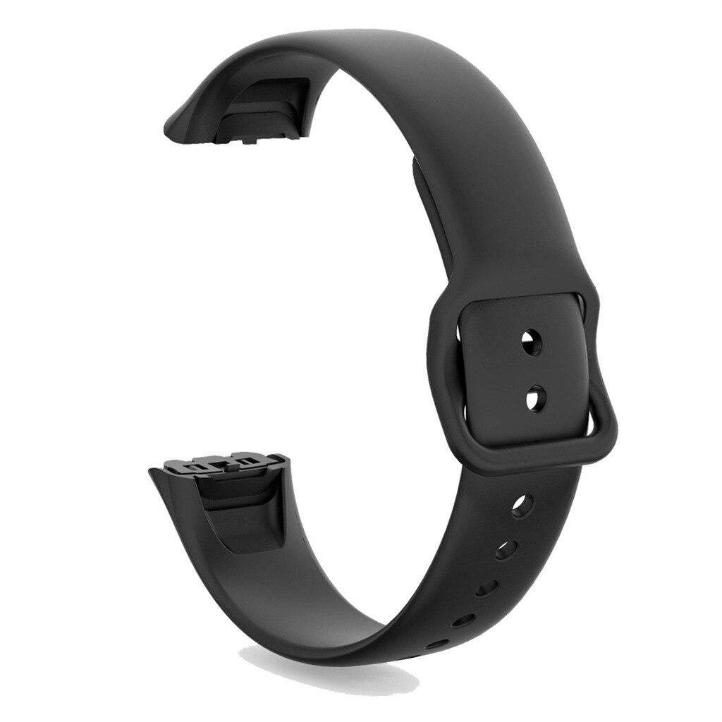 Ersättningsarmband bandrem för samsung galaxy fit sm -r370 armband smart watch  #t2: Svart