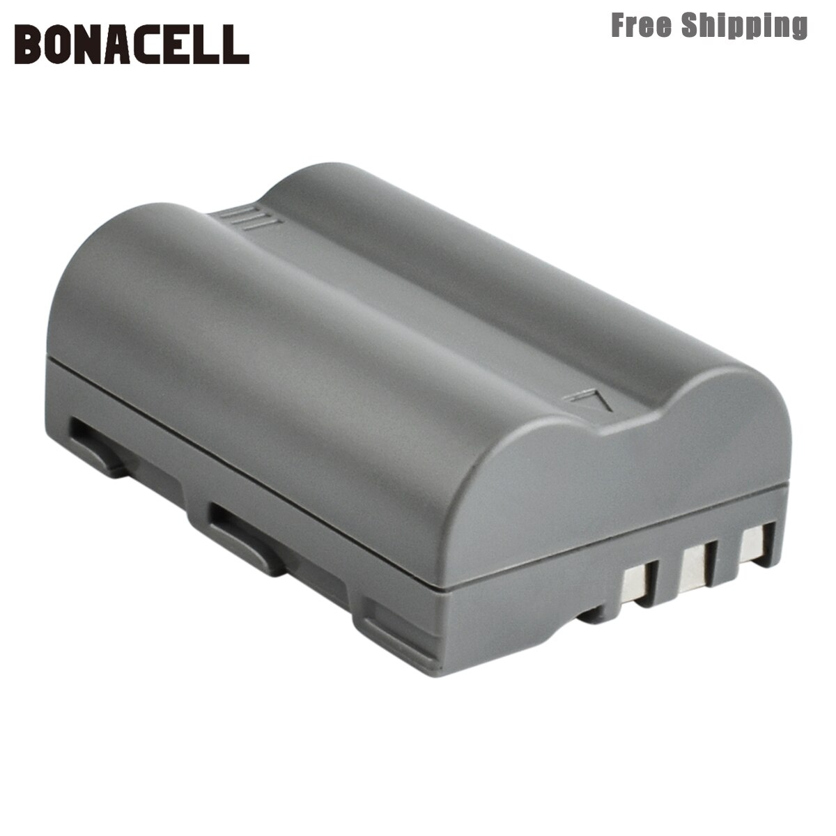 Bonacell – batterie 2600mAh EN-EL3e EN EL3e EL3a ENEL3e, avec double chargeur LCD pour Nikon D300S D300 D100 D200 D700 D70S D80 L50