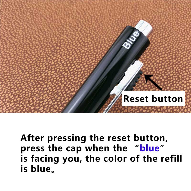 luxury ballpoint pens for writing School Office supplies student teacher Multifunctional pen 3 ink colors in 1 pen