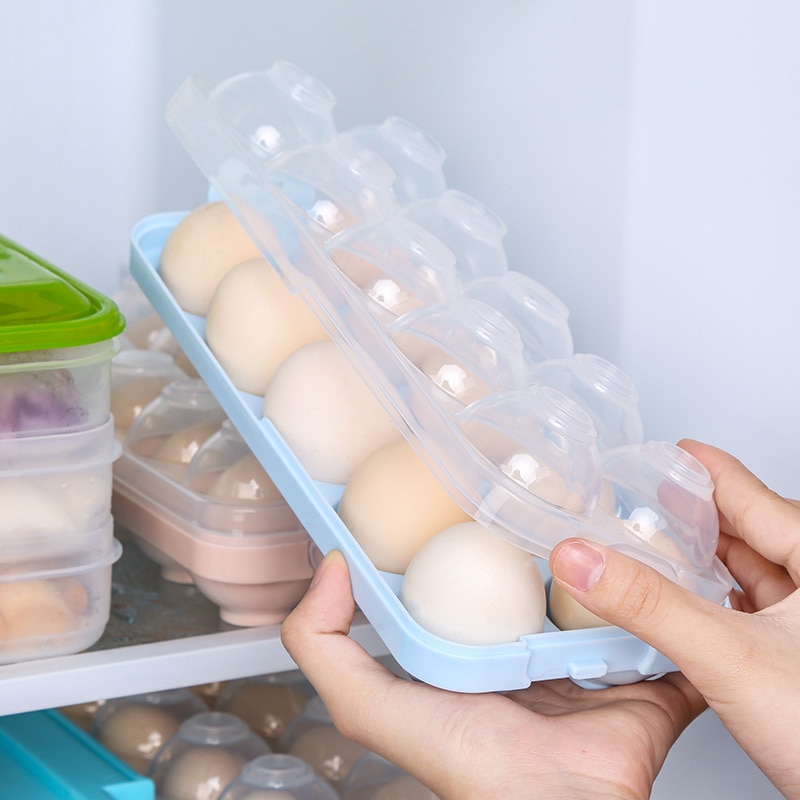 Eieren Houder Lade Opslag Koelkast Koelkast Eieren Box Case Container Plastic Doos Koelkast Rack Vers Ei Keuken Accessoires