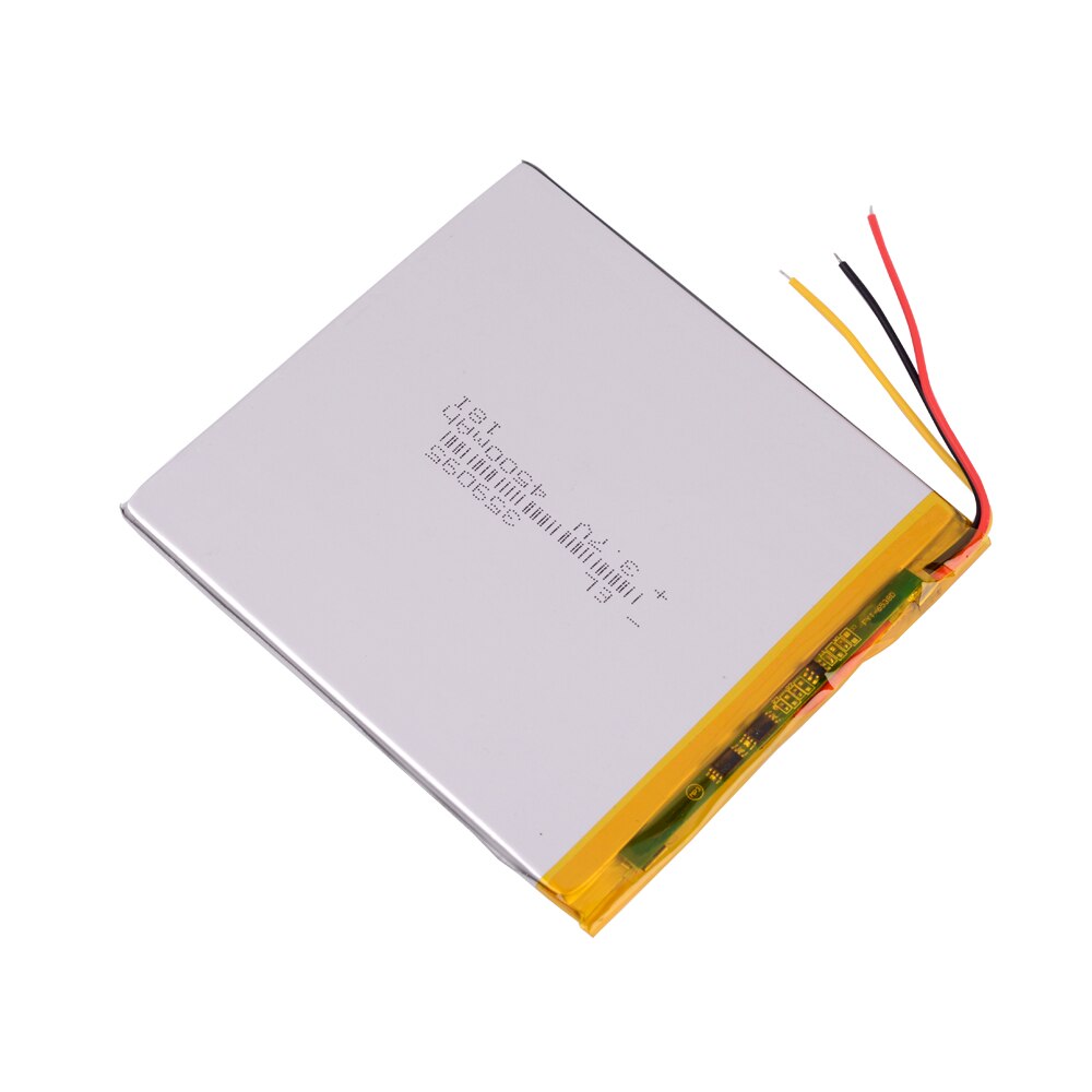 3 line 3.7V 4500mah tablet battery gm lithium polymer battery 359095 Li-ion battery for MP3 MP4