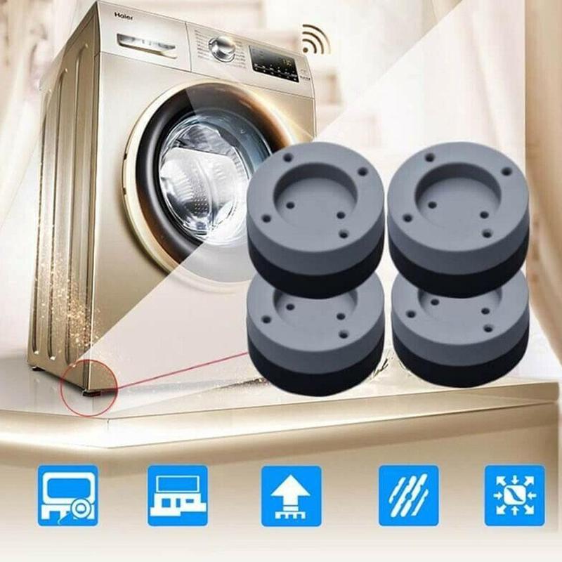Anti-slip And Noise-Reducing Washing Machine Feet Vibration Pads Heavy Duty Dryer Furniture Non Slip Antivibration Floor Protect