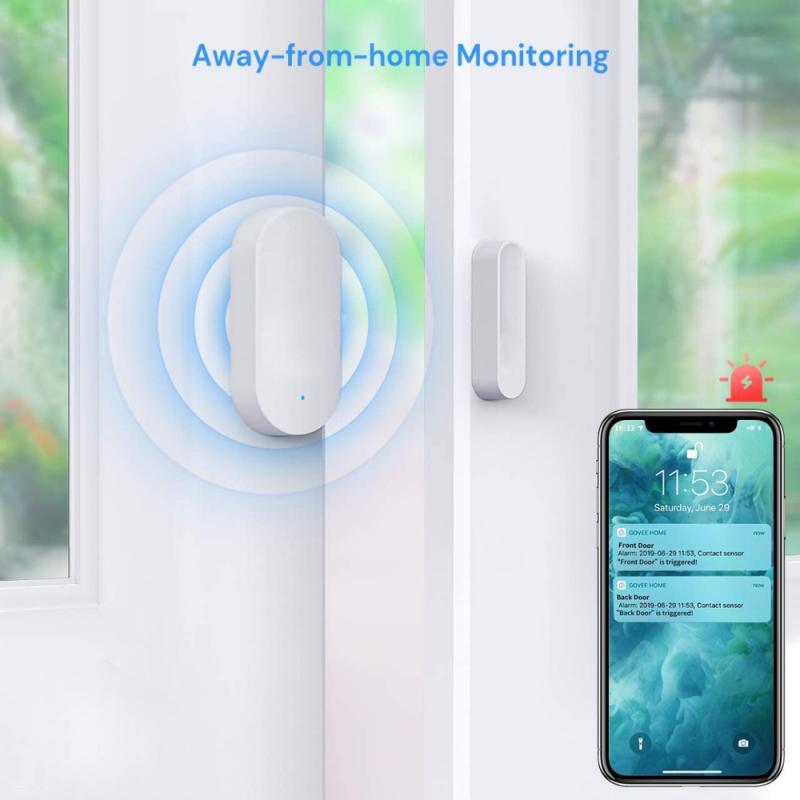 Zigbee Smart WiFi Door Sensor Door Open / Closed Detectors Magnetic switch Window sensor home security Alert security alarm