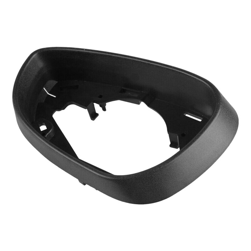 Car Left Side Door Wind Rearview Mirror Cover Frame for Ford Fiesta MK7: Default Title