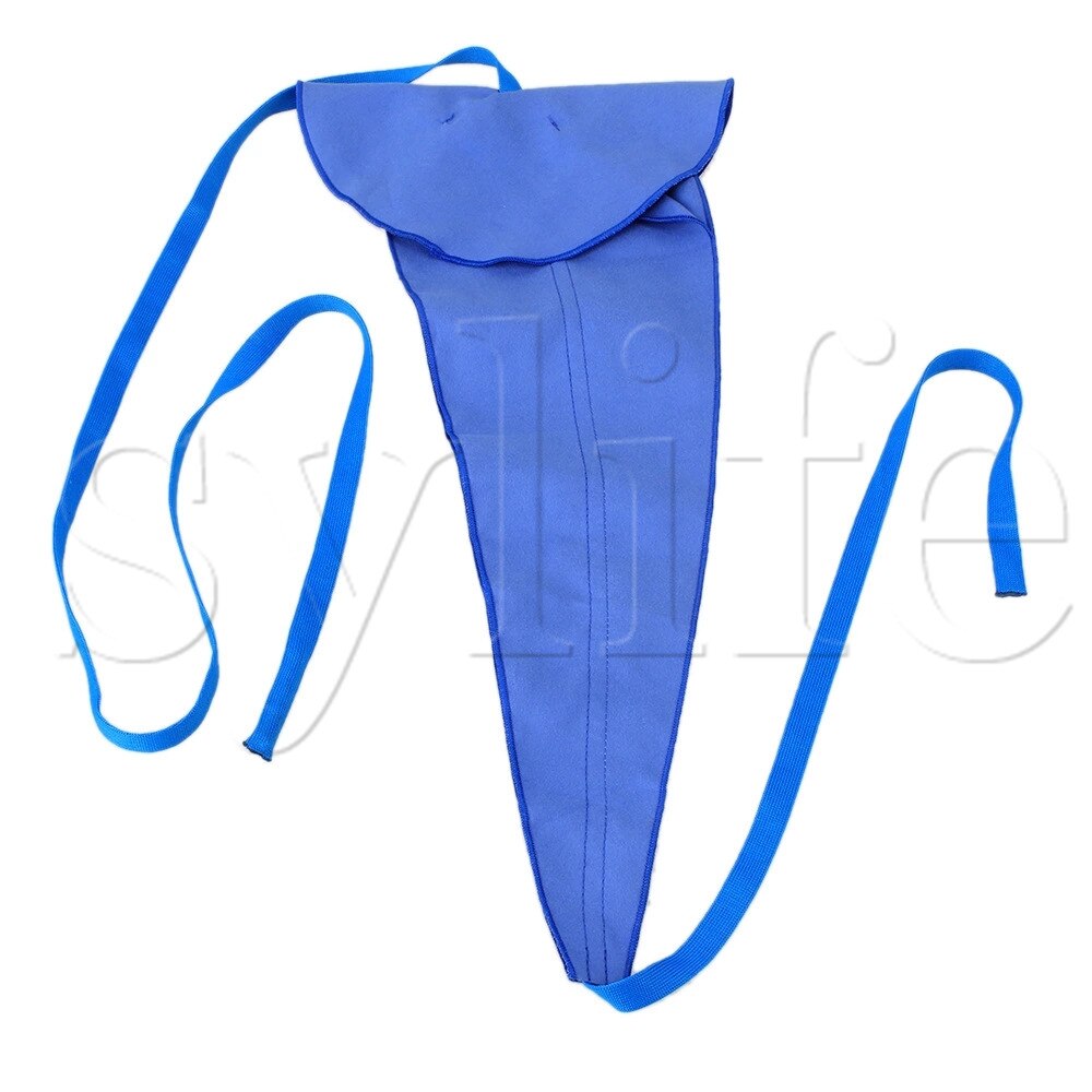 Hisopo de tela de microfibra de lujo azul para saxofón Alto Tenor, todo tipo de saxofón