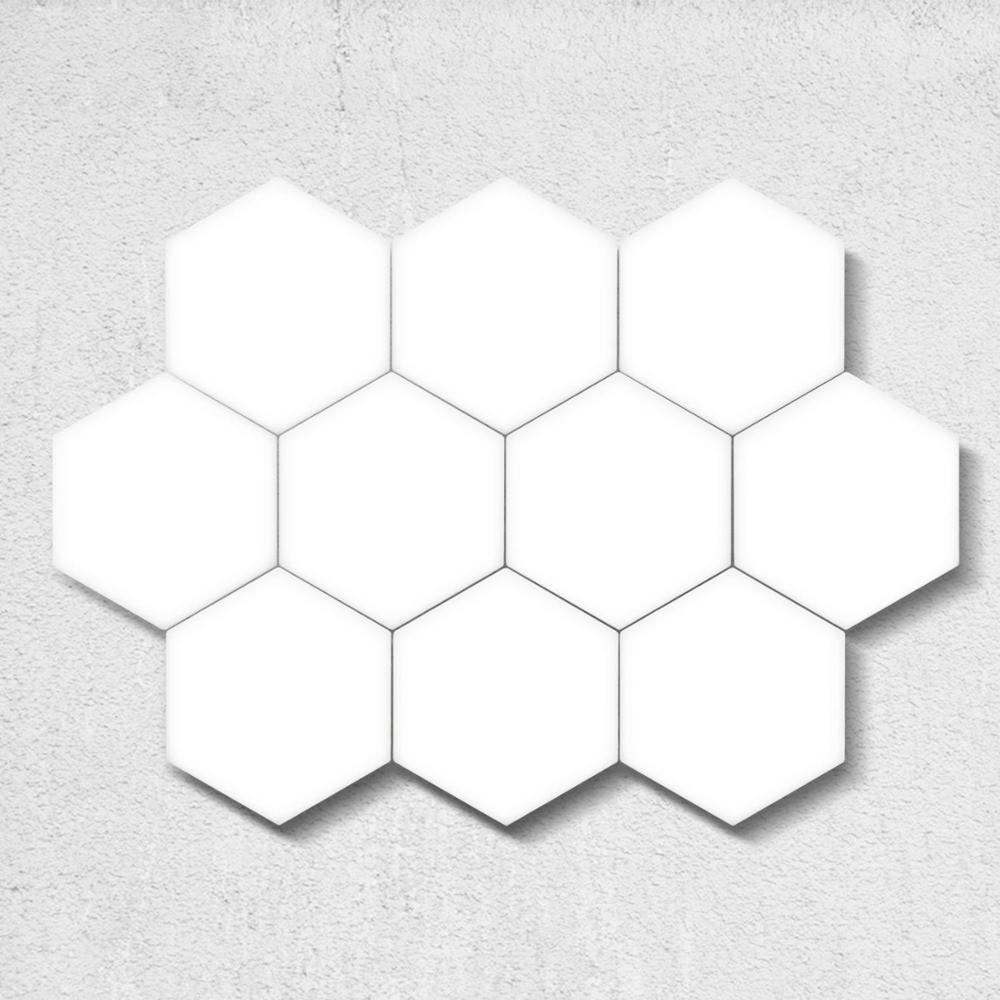 Bricolage lampe quantique LED lampe hexagonale sensible au toucher modulaire veilleuse magnétique hexagones décoration créative applique murale