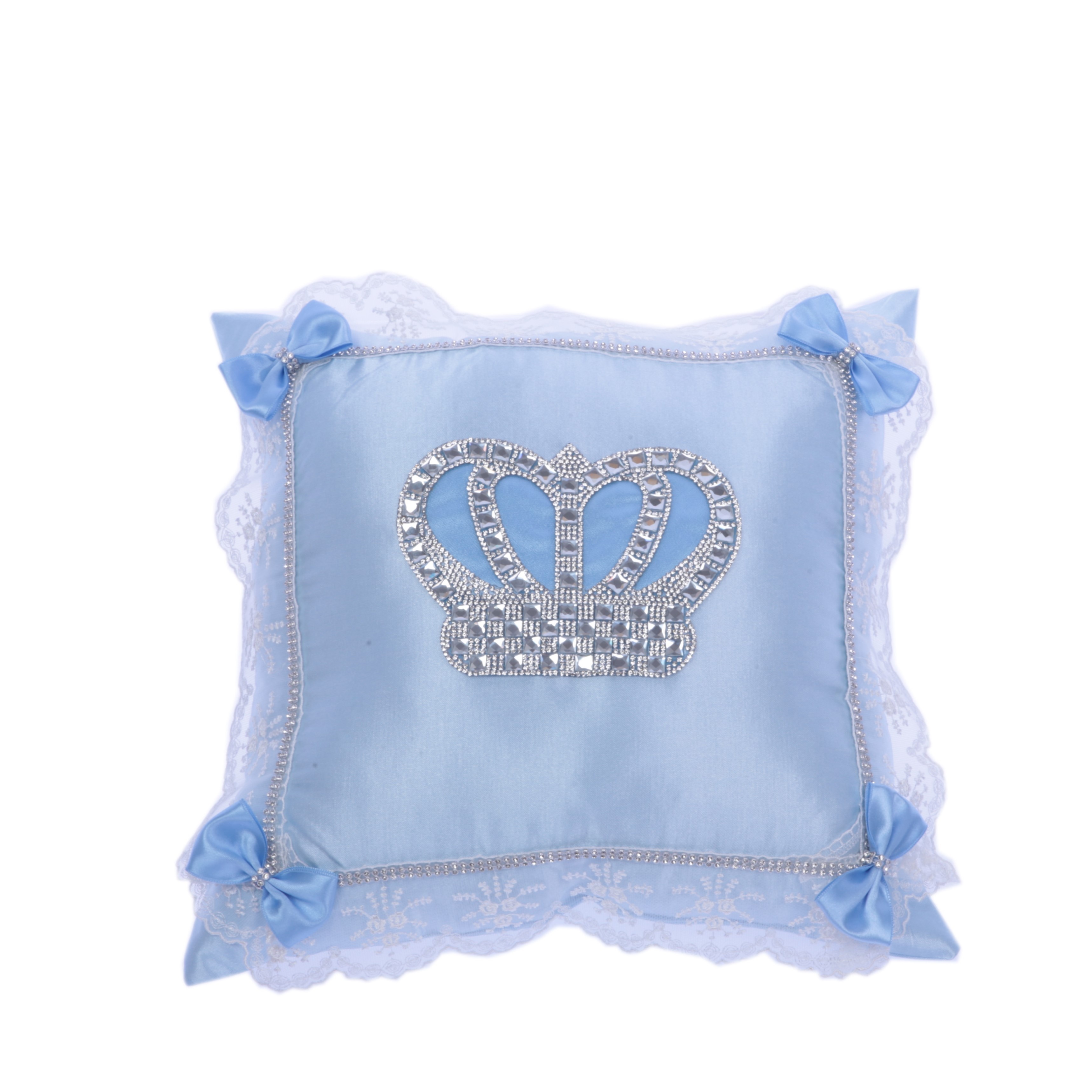 Modern Custom Pillow Luxury Custom Portable Newborn Baby Gold Cushion Jewelry Cushionhigh Qual: Pink