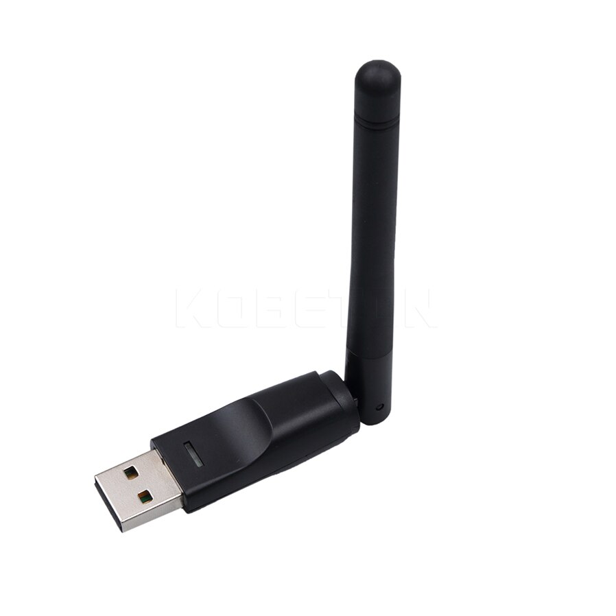 Kebidu – Mini adaptateur WiFi 150Mbps, carte réseau sans fil Ralink RT5370, usb 902.11 n/b/g LAN, connecteur réseau pour Windows: no package