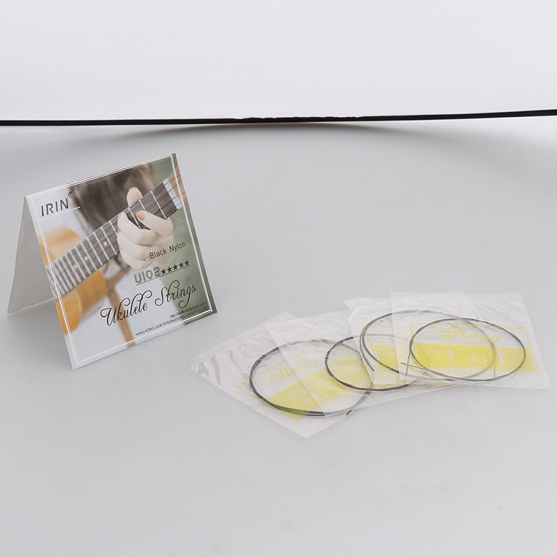 4 sztuk/zestaw czarny nylon struny ukulele wymiana część dla 21 Cal 23 Cal 26 Cal instrument strunowy dla ukulele części robić gitary