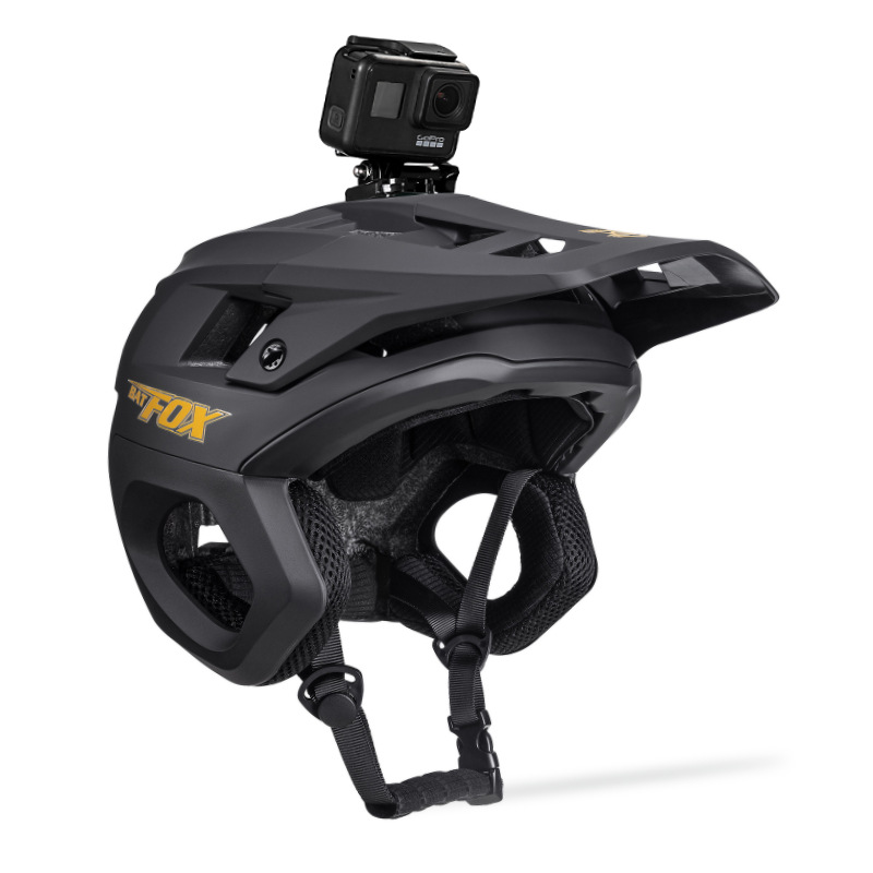 BATFOX 3/4 BMX Cykelhjelm MTB Off Road Halv Hjelm med Ørebeskyttelse - 52-62cm: L / Hvid