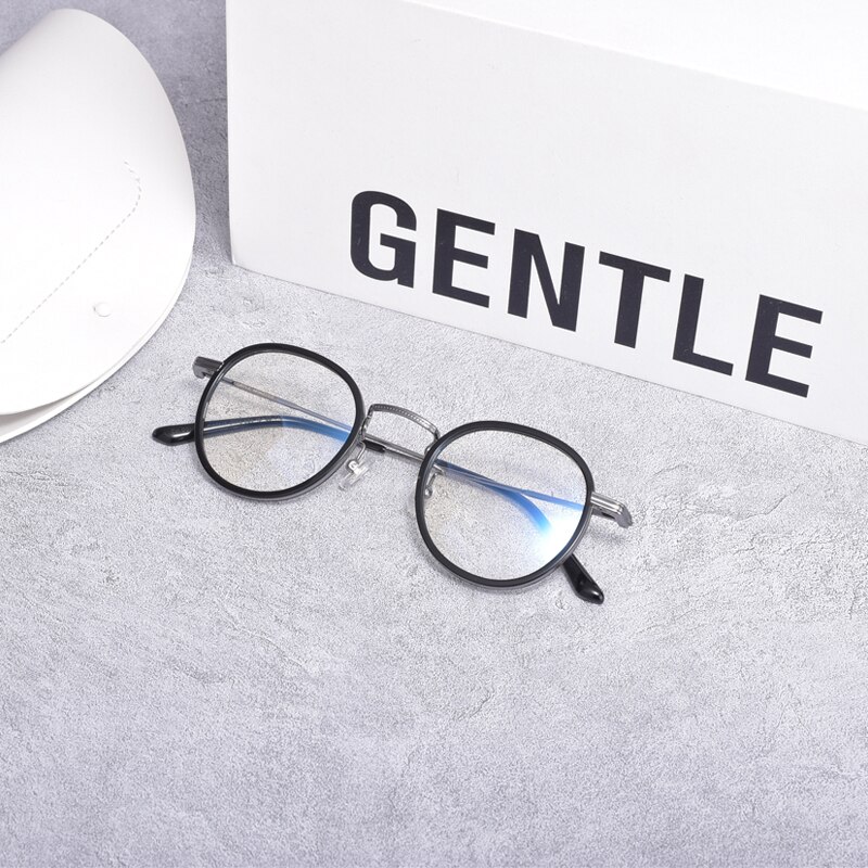 GM Round glasses women men Optical Frames GENTLE yeti Retro Eyeglasses Prescription glasses for Men Women