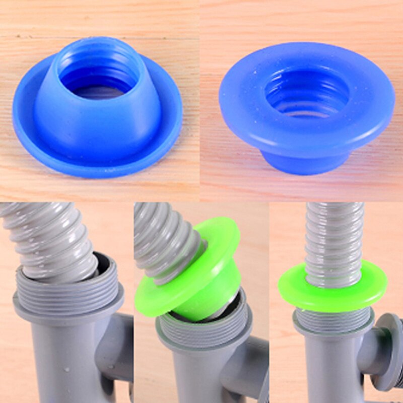 1Pc Anti-geur Badkamer Rioolbuis Pest Deodorant Silicagel Afdichting Wasmachine Zwembad Afvoerputje Afdichting plug