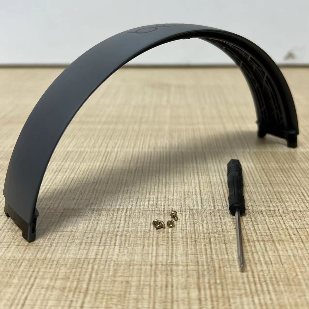 Diadema de plástico superior Original para Beats Studio 3 studio3, repuestos para reparación de auriculares, piezas de repuesto combinadas con tornillos: Dim gris