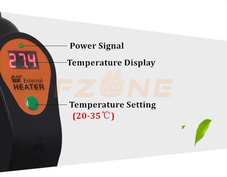 Digital Aquarium Adjustable Temperature External H... – Vicedeal