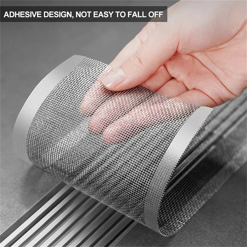 Desagüe de ducha cortable, pegatinas autoadhesivas para drenaje de suelo, malla desechable, filtro de pelo para fregadero de cocina y baño