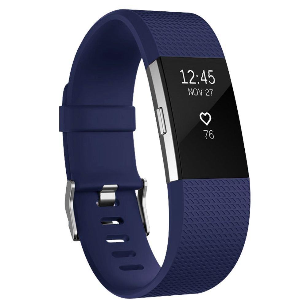 Accesorios DUSZAKE banda para Fitbit Charge 2 Correa de repuesto para pulsera banda para Fitbit Charge 2 para Fitbit Charge 2: Azul / 140-170mm