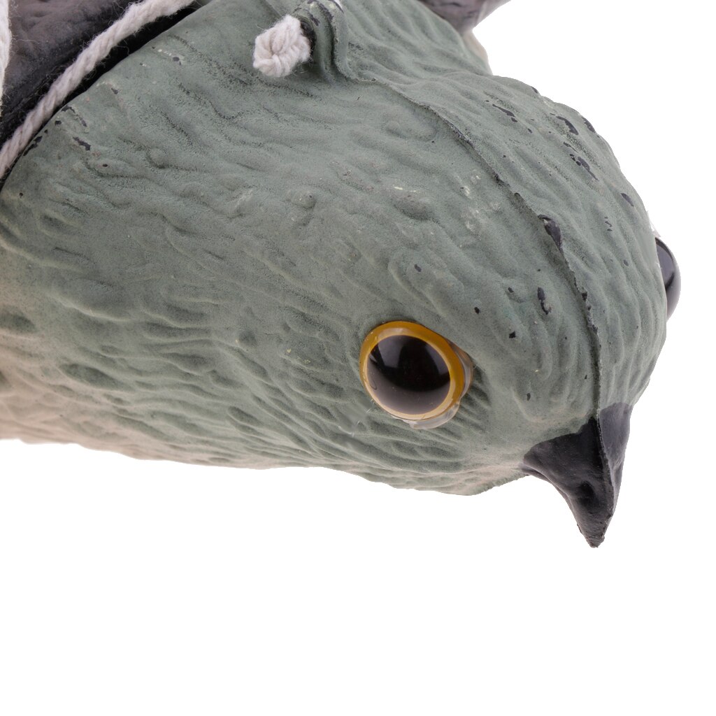 Hawk Realistic Flying Bird Hawk Pigeon Small Birds Decoy Pest Control Garden Scarer Performing Pest Control for Farm Protection