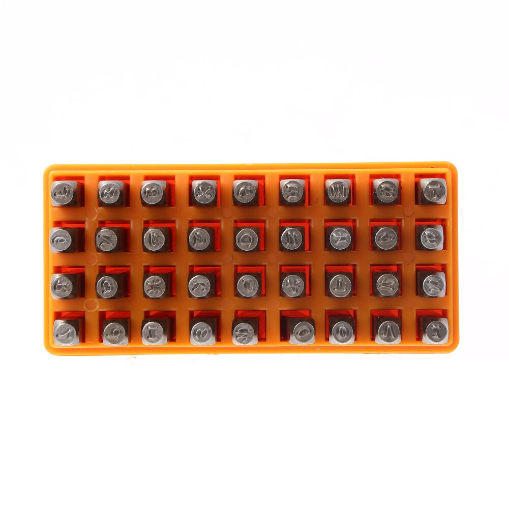 6mm Metal Stamping Tool Carving Letter Steel Mold Leather Punches Handicraft Household Metal Easily Handle Parts