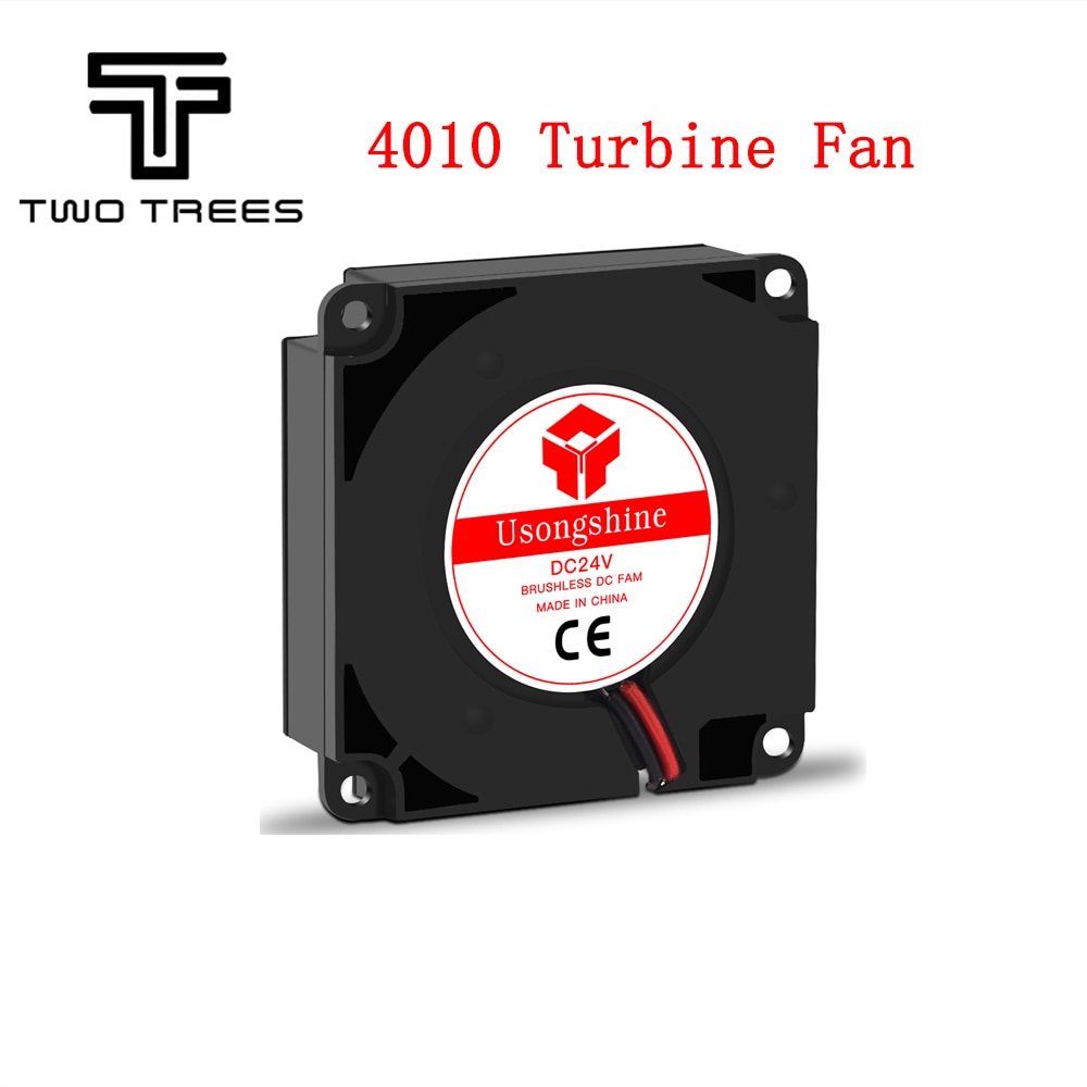 3d printer turbine blæser 5v 12v 24v 40mm * 10mm 4010 dc turbo ventilator 5v leje blæser radiale køleventilatorer til creality cr -10 kit