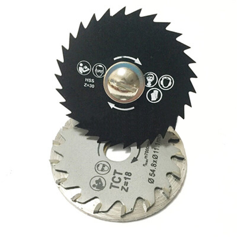 1/3pcs Out diameter 54.8 mm Mini Circular Saw Blade Wood Cutting Blade Woodworking saw blade Support