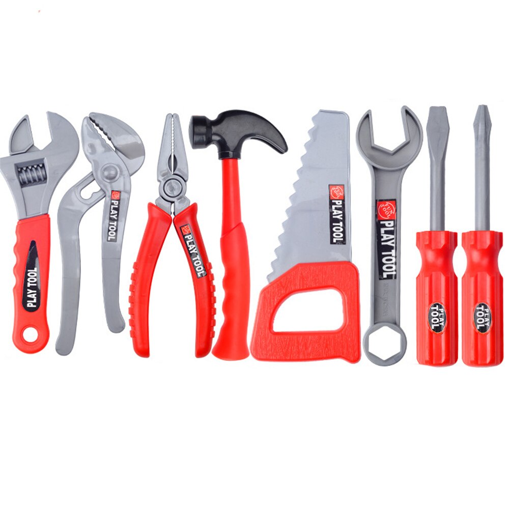 Multi-functional Tool Set Toddler Toy Box Workbench Sturdy Case Folds Easily Unisex 23*14*11cm 28Pcs /Set