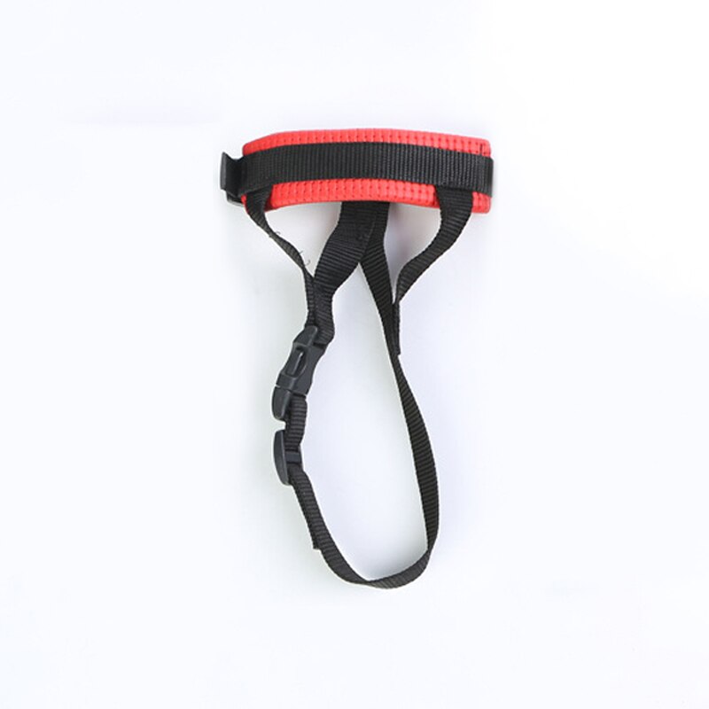 Pet Dog Padded Head Muzzle Collar Leash Leader Soft Gentle Adjustable Nylon Halter Neck Strap Stop Pulling Training Supplies: 1 / XL