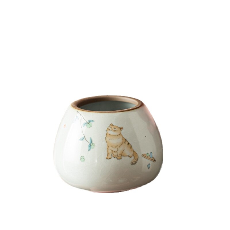 Keramik Asche Urne Versiegelt Feuerbestattung Beerdigung Asche Andenken Kleine Tiere Haustier Hund Katze Denkmal Geeignet Hause Kamine Erdreich