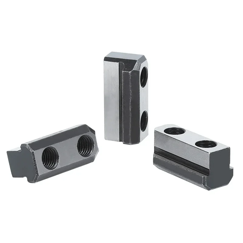 SBT/JNT 5 6 8 Inch Hydraulic chuck Hollow and Solid T-slot CNC Lathe,Chuck Jaws Machining Holder Boring Cutting Tool T Nut Block