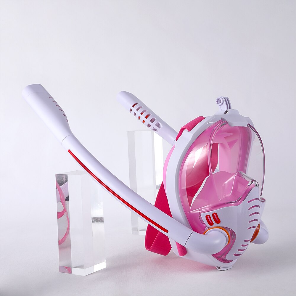 Underwater Scuba Anti Fog Full Face Diving Mask Snorkeling Respiratory Masks Safe Waterproof Swimming Equipment for Adult Youth: color 01 / L/XL