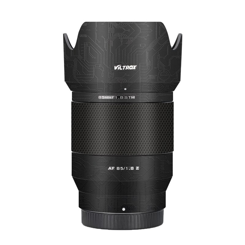 Viltrox AF85F1.8 Z naklejką na obiektyw do Viltrox AF 85mm F1.8 mocowanie obiektywu skórka kalkomania Premium okłady futerały ochronna folia: Fantasy Black