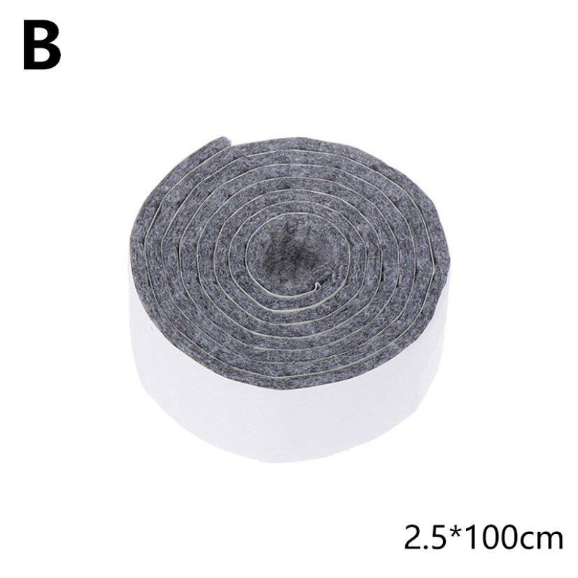 100cm Filz schutz Pad Möbel Bein Anti-Rutsch-Sofa Stuhl Füße matt selbst klebende Bodenschutz Pad Rolle stumm Kinderzimmer: Armee Grün