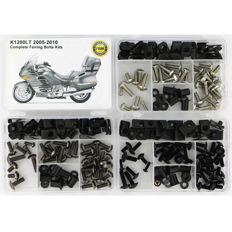 Kit complet de boulons de carénage pour BMW K1200LT 2005 2006 2007
