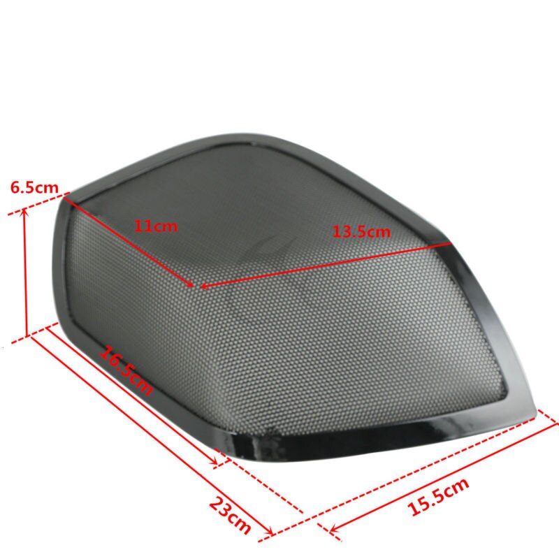 Motorcycle 5&quot;x7&quot; Saddlebag Lid Speaker Grill For Harley Touring Electra Glide Road King Street Glide