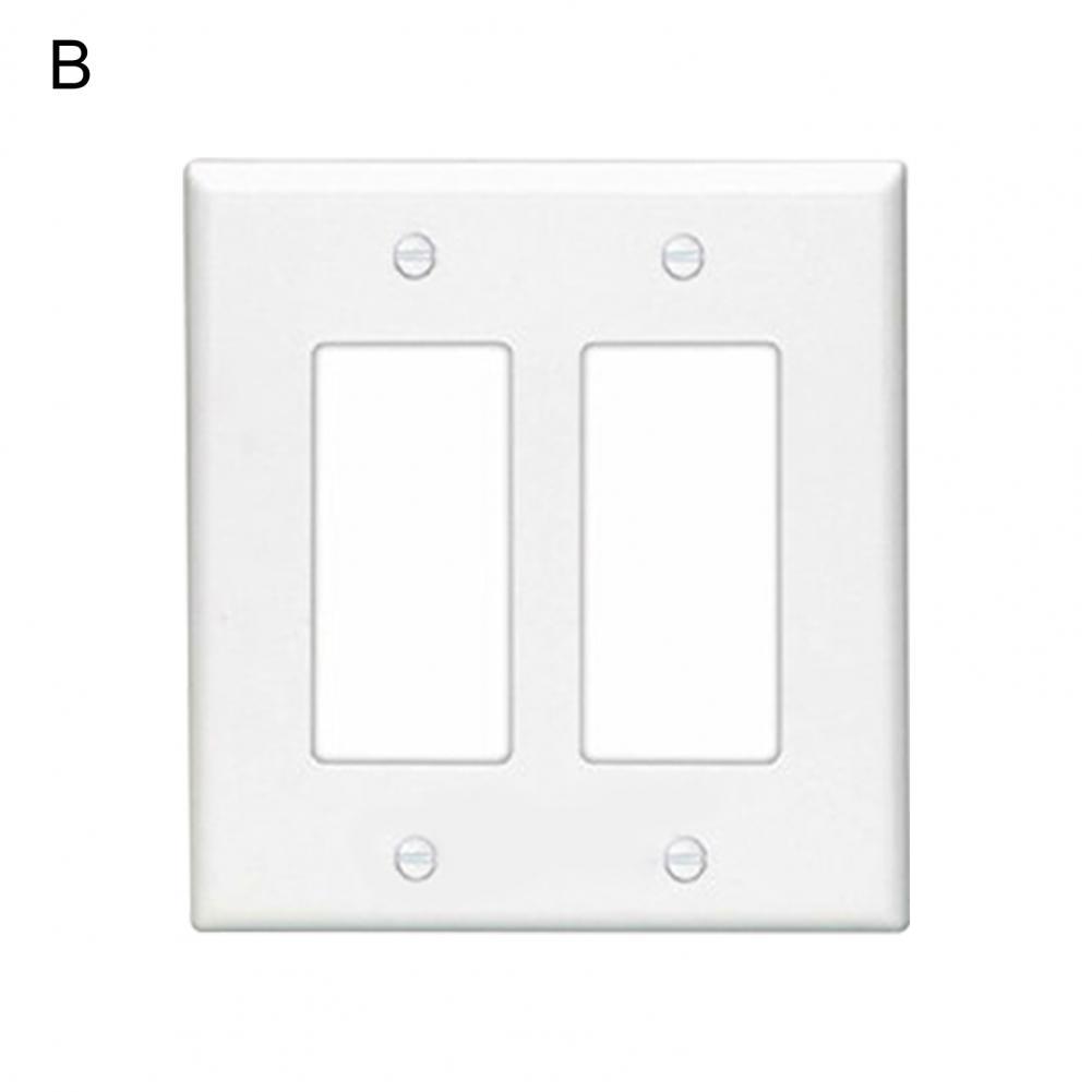 Small Socket Cover Convenient Wide Using US Standard Hard Wall Plate Socket Cover: B