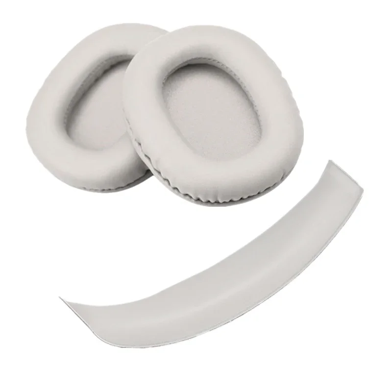 Para Edifier W800BT W808BT K800 K830 K815P K841P G1 G20 auriculares haz de cabeza cojín almohadillas de cuero cubierta esponja orejeras: Rosa
