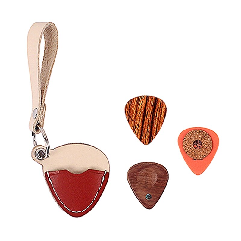3 pièces/ensemble guitare plectre choix guitariste choix avec guitares médiator mallette de rangement Instrument de musique accessoires pièces