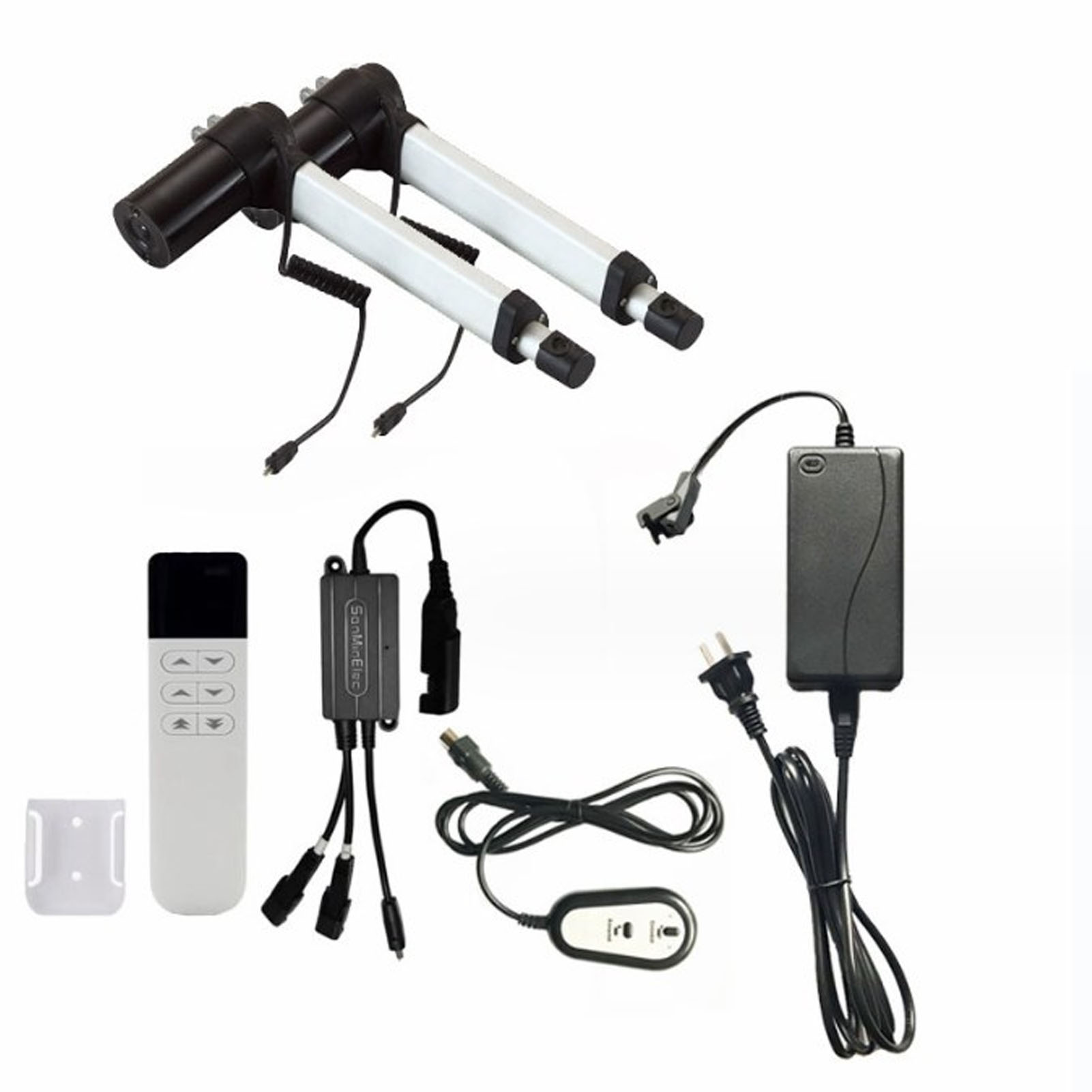 Fjernbetjening til elektrisk sofa med 2.4g trådløse håndbetjeninger til lænestol med 29v enkeltmotorer, trådløs controller til lænestol