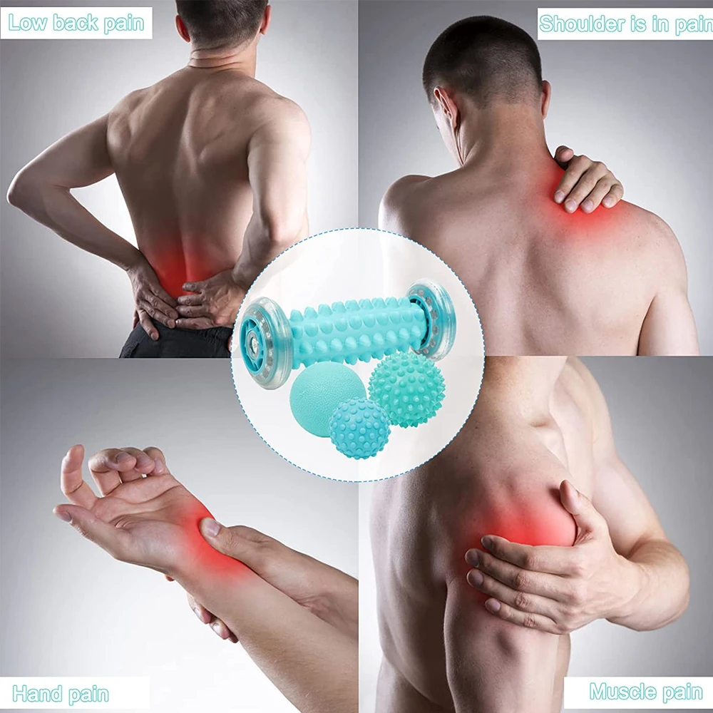 Massage Bal-Voet Pijn Therapie Kit-Plantaire Fasciitis, Hielspoor, Pijnlijke Spieren, Trigger Point - Back, Arm, Nek, Schouder, Been