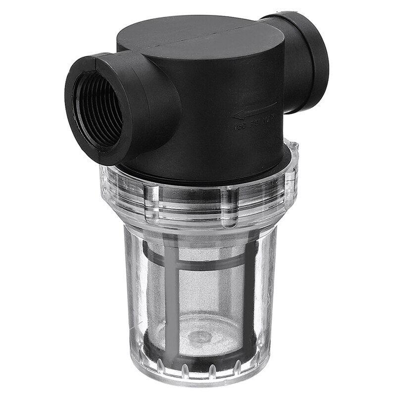 Garden Pond Inline Mesh Strainer Water Pump Filter Irrigation High Flow Pipeline Filter: Default Title