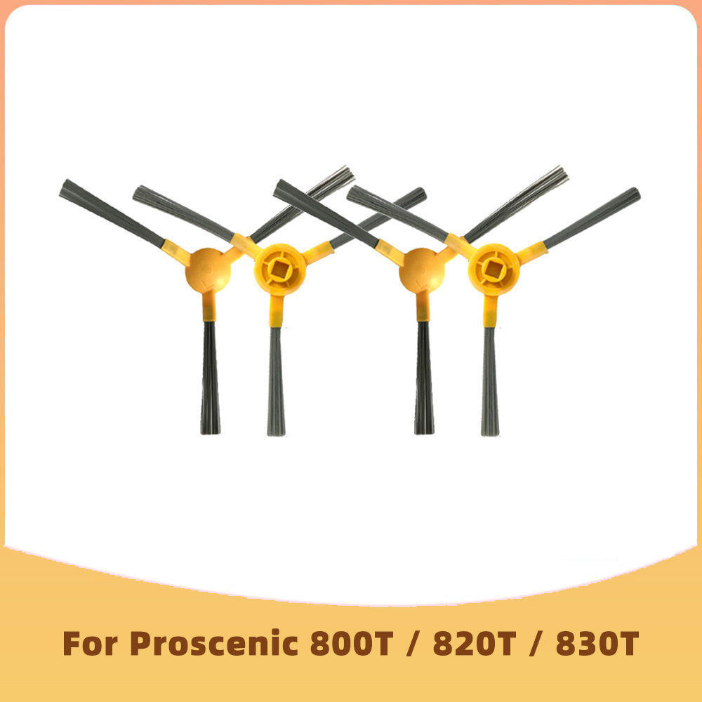 Compatibile con Proscenic 800T 820T 830T LIECTROUX C30B XR500 E30 Aspirapolvere robot Spazzola Laterale Filtro HEPA Panno Mocio Parti di Sostituzione: Lavanda